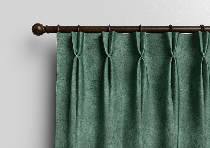 Florence Faux Suede, Fern Green - Made to Measure Curtains - Image 12